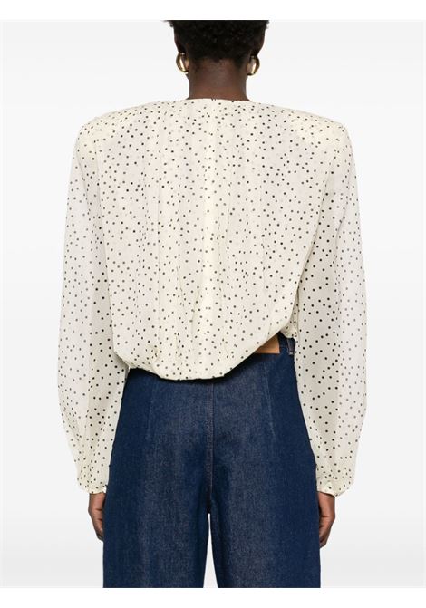 Beige polka-dot blouse Magda butrym - women MAGDA BUTRYM | 247425CRM